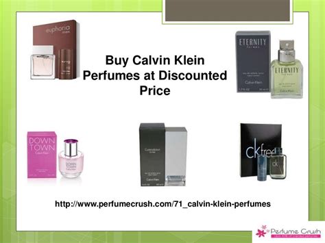 Calvin Klein perfumes price list